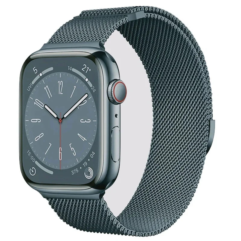 Apple Watch Armband milanese Graphite Mountain